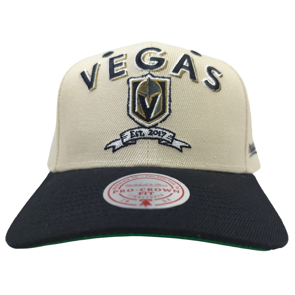 Golden Knights Mitchell &‎ Ness NHL Pro Fit Snapback Hat Cap 2023 Champions NWT